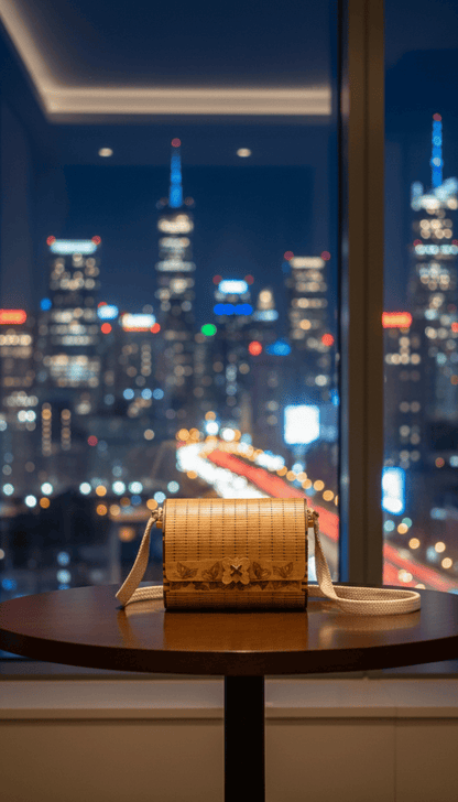 Arthur – handgefertigte Holztasche